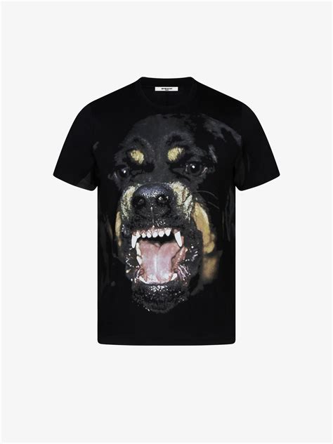 givenchy rottweiler print|givenchy rottweiler shirt for sale.